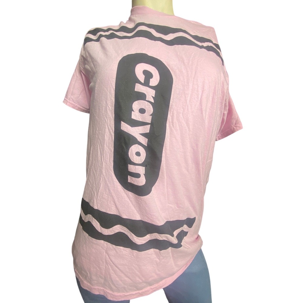 Pink T Shirt Casual Everyday Basic Tee M